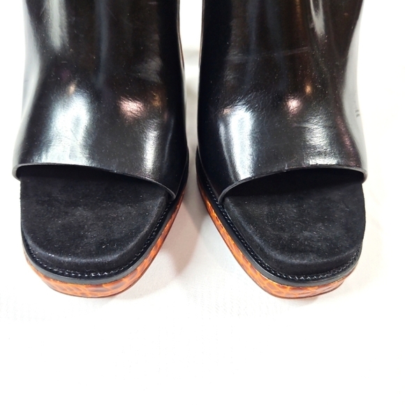 Alexander Wang Black Ankle Boots Size 37 - Picture 8 of 9